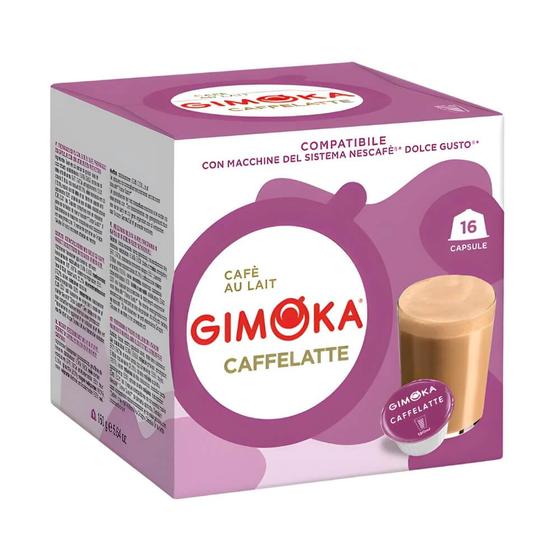 Imagem de Cápsula de Café Dolce Gusto Gimoka Caffelatte (16 Unidades)