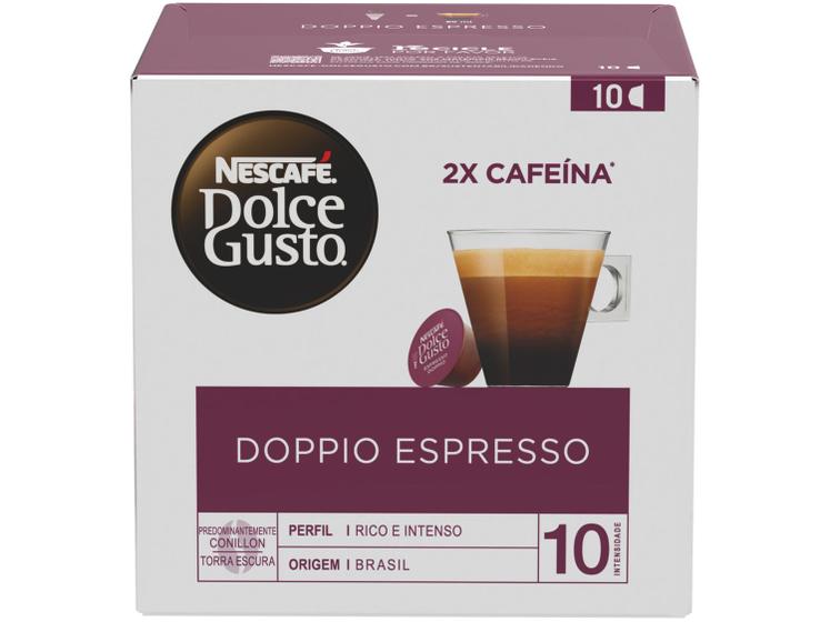 Imagem de Cápsula de Café Doppio Espresso Dolce Gusto 10 Cápsulas