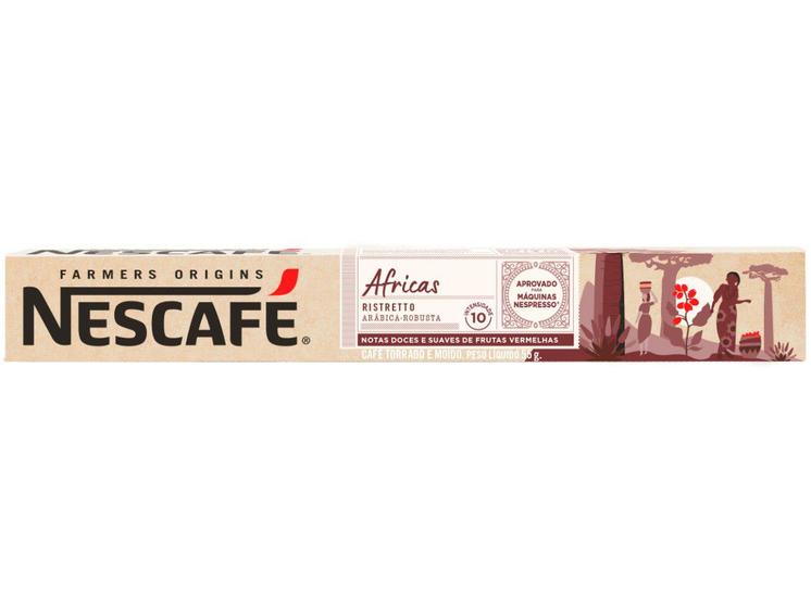 Imagem de Cápsula de Café Espresso Nescafé Arábica Africas
