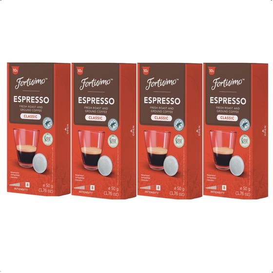 Imagem de Cápsula de Café Fortisimo Compatível Nespresso Kit 40 Unidades