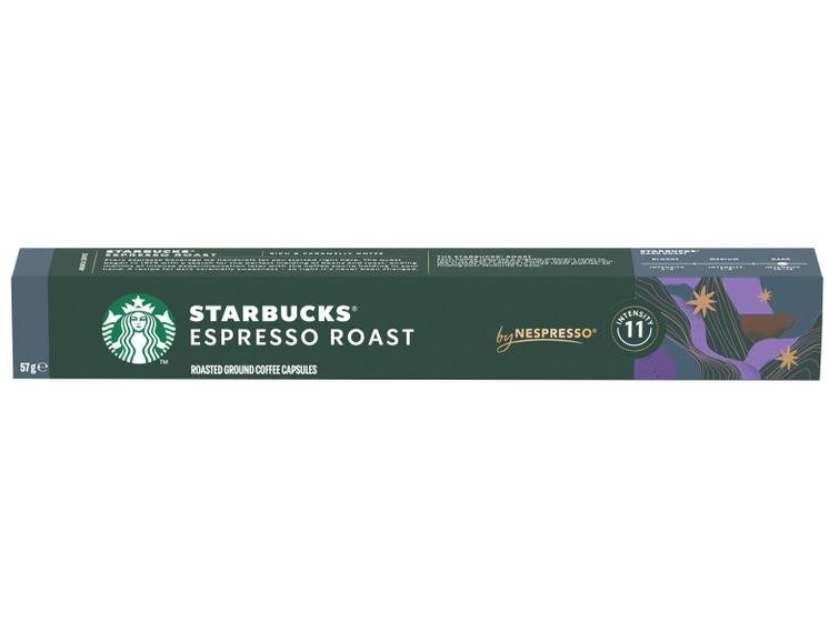 Imagem de Cápsula de Café Rico em Notas de Caramelo Starbucks Expresso Arábica e Robusta Espresso Roast 10 Cápsulas