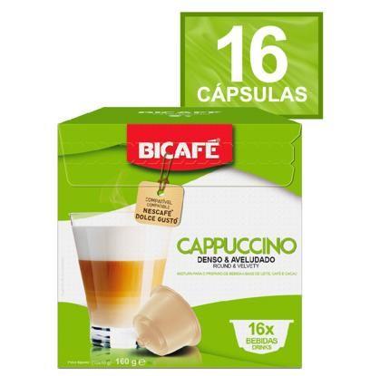 Cápsula De Cappuccino Bicafé P/ Máquinas Dolce Gusto*