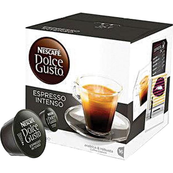 Imagem de Cápsula Dolce Gusto Nescafé com 10 Unidades de 8g Espresso Intense