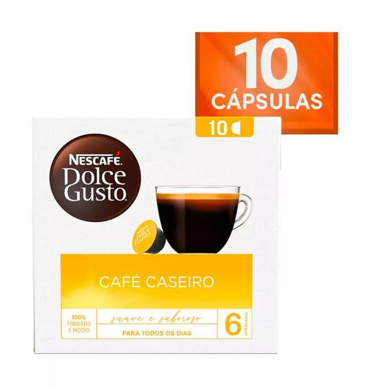 Imagem de Cápsula Nescafé Dolce Gusto Café Caseiro 10 un