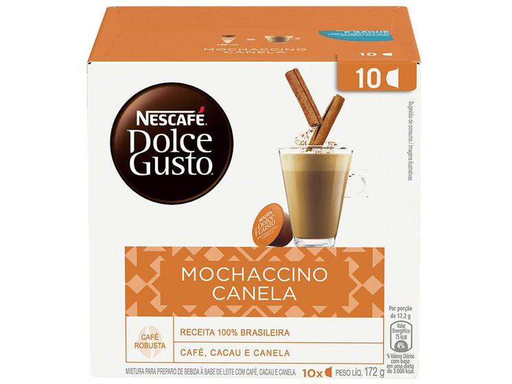 Imagem de Cápsula Nescafé Dolce Gusto Mochaccino Canela 10 Unidades