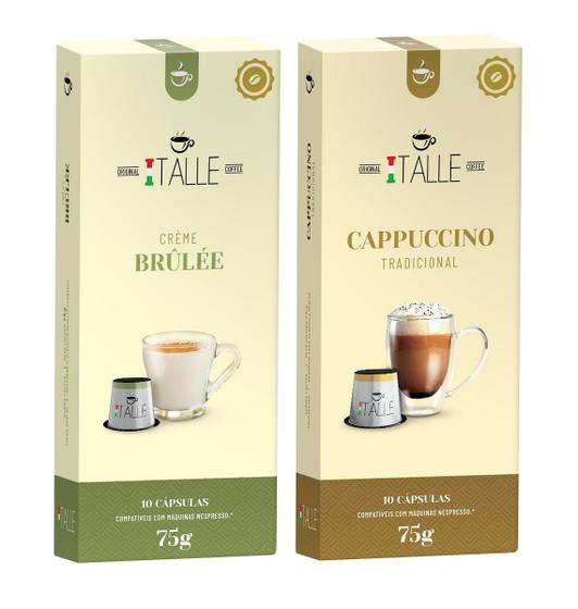 Imagem de Capsula Nespresso Cappuccino Creme Brulee Café Italle 20 Und