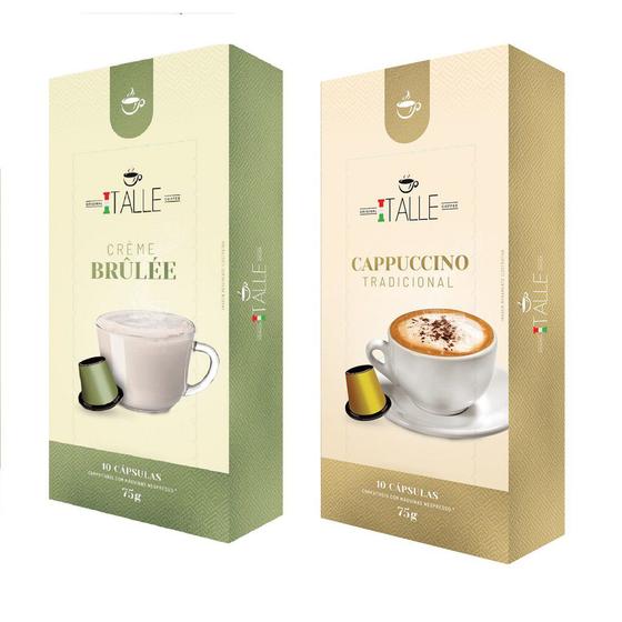 Capsula Nespresso Cappuccino Creme Brulee Café Italle 20 Und é boa?