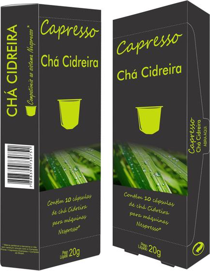 Imagem de Cápsula Nespresso Chá Cidreira Capresso 10 Unidades