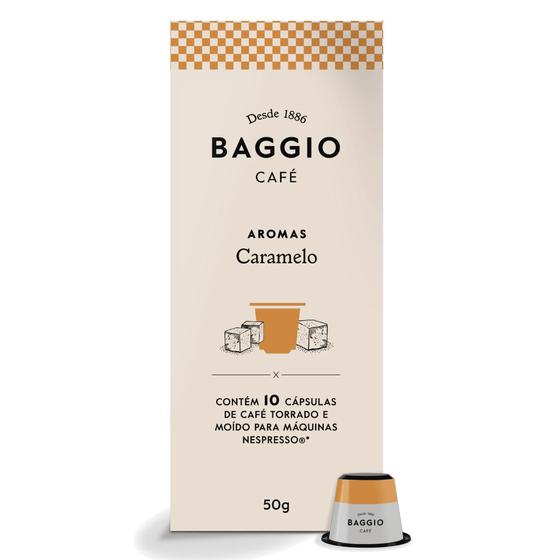 Imagem de Capsulas Baggio Caramelo 10 Unidades Para Nespresso