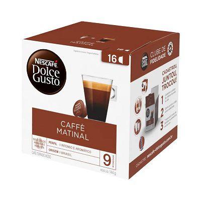Cápsulas Caffé Matinal Dolce Gusto CX 12 UN Nestlé Menor preço em Cápsulas Caffé Matinal Dolce Gusto CX 12 UN Nestlé