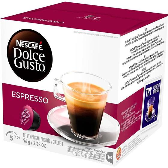 Imagem de Cápsulas de Café Dolce Gusto Espresso - Embalagem com 16 Unidades