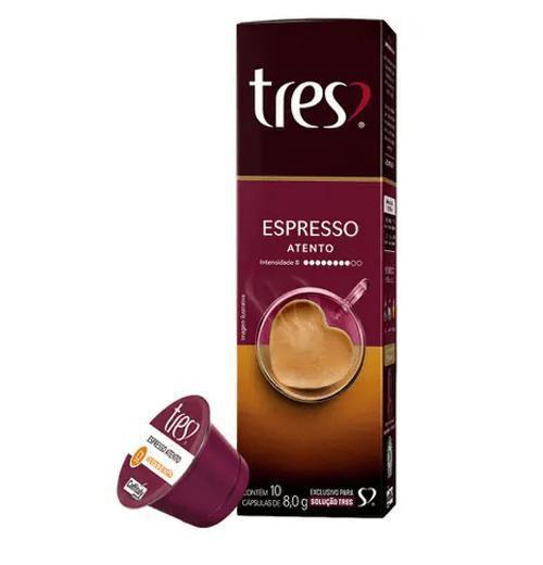 Imagem de Cápsulas De Café Espresso Atento Com 10 Unidades