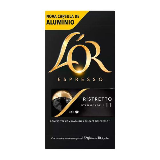 Imagem de Cápsulas de Café L'or Ristretto - Compatíveis com Nespresso - 10 un.