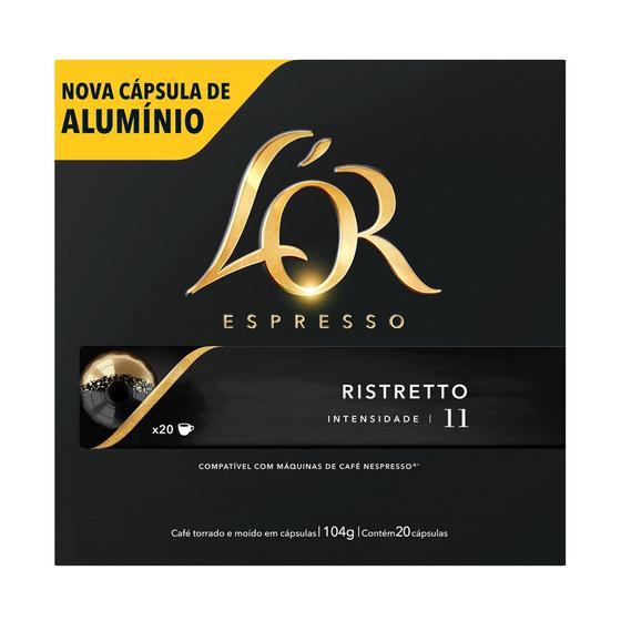 Imagem de Cápsulas de Café L'or Ristretto - Compatíveis com Nespresso - 20 un.