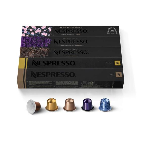 Imagem de Cápsulas de Café Nespresso Original Line Inspirazione - Pacote com 50 Cápsulas