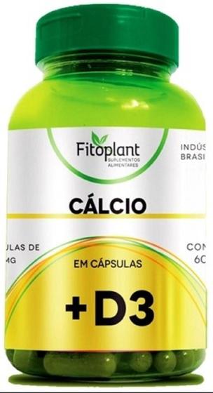 Imagem de Cápsulas de Cálcio + D3 Fitoplant 60 x 860 mg