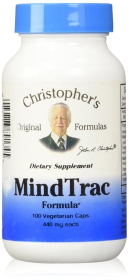 Imagem de Cápsulas de ervas Dr. Christopher's MindTrac 100 unidades