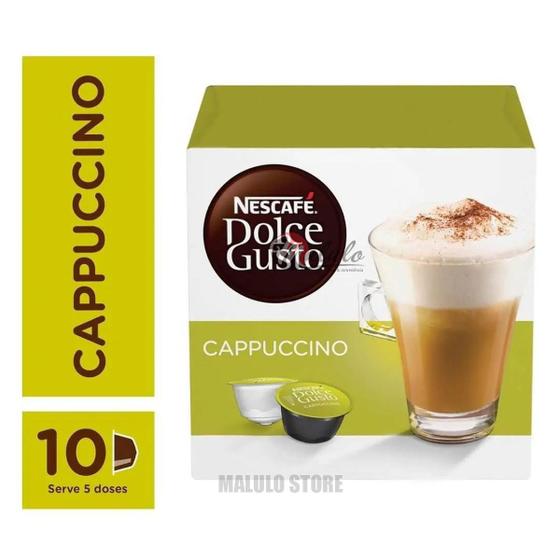 Cápsulas Dolce Gusto Cappuccino - Nestlé - Cápsula de Cappuccino ...