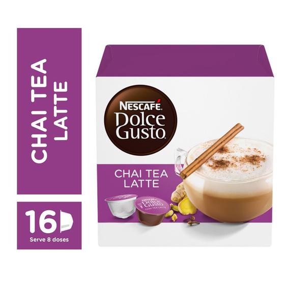 Capsulas Dolce Gusto Chai Tea Latte 16 capsulas Menor preço em Capsulas Dolce Gusto Chai Tea Latte 16 capsulas