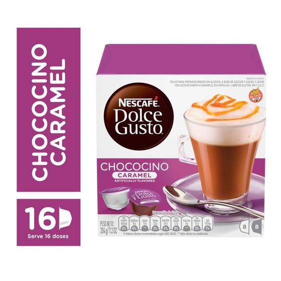 Capsulas Dolce Gusto Chococino Caramel 16 capsulas - Nescafé Dolce Gusto -  Cápsula de Chocolate - Magazine Luiza