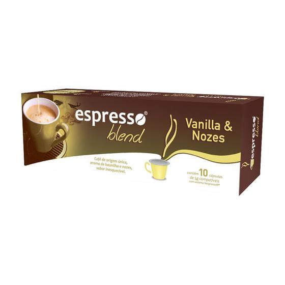 Imagem de Cápsulas Espresso Blend Vanilla e Nozes - Compatível com Nespresso