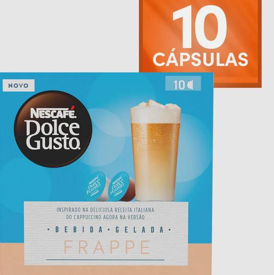 Imagem de Capsulas Nescafé Dolce Gusto Frappe Bebida Gelada