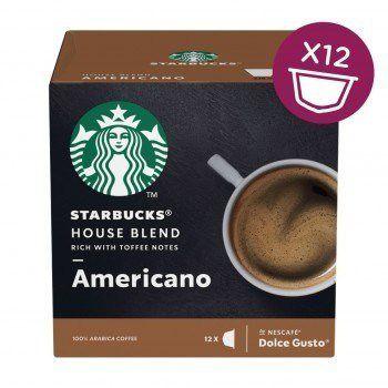 Imagem de Cápsulas Nescafé Dolce Gusto Starbucks Americano House Blend