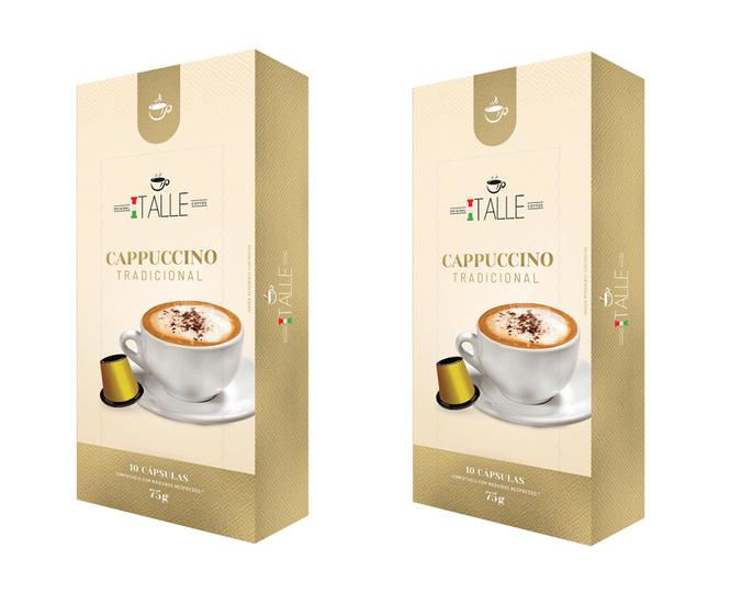 Capsulas Nespresso Cappuccino Café Italle 20 Unidades - Cápsula de Café -  Magazine Luiza