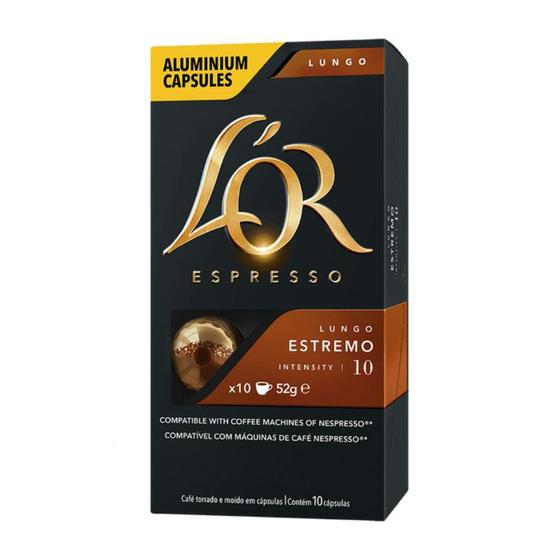 Imagem de Cápsulas Para Nespresso, Lungo Estremo, Café Lor