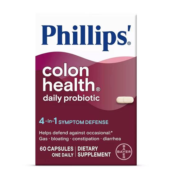 Imagem de Cápsulas probióticas Phillips' Colon Health 60 unidades