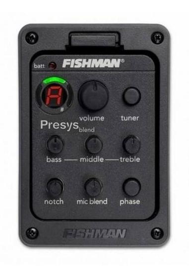 Imagem de Captador Para Violão Fishman 301 Mic Interno E Afinador