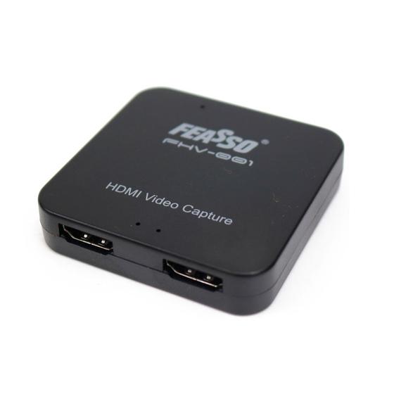 Imagem de Captura de Vídeo HDMI 4K Para USB Tipo C FHV-01 Feasso