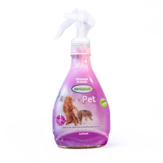 Imagem de Capturador de Odores PET 400ml Capterplus Para Cães & Gatos / Educador Tira Cheiro de Xixi e Coco Para Todos Ambientes