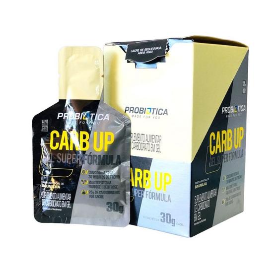 Imagem de Carb Up Energy Gel Caixa 10 unidades (300g) - Sabor Baunilha