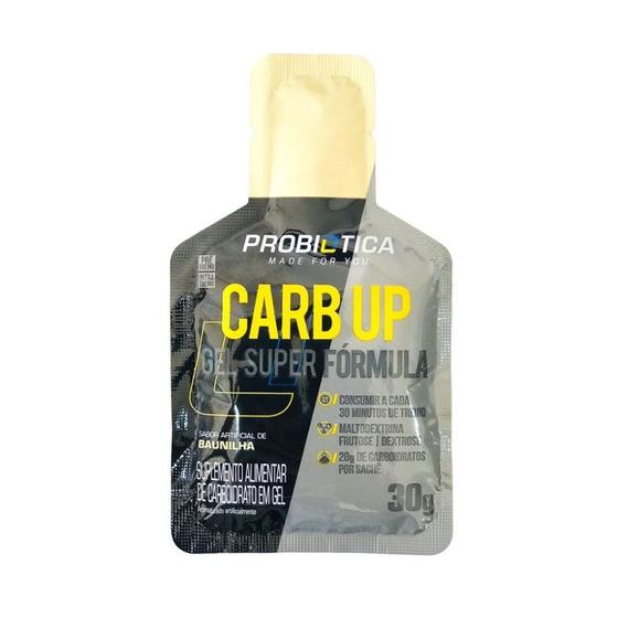 Imagem de Carb Up Energy Gel Super Fórmula (30g) - Sabor: Baunilha