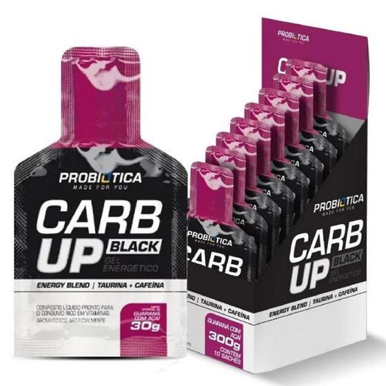Carb-up gel black acai/guarana unidade Menor preço em Carb-up gel black acai/guarana unidade