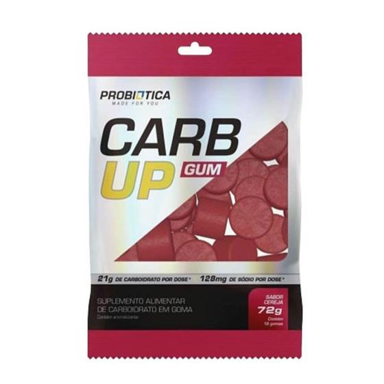 Carb Up Gum - 1 Unidade 72g Cereja - Probiótica Menor preço em Carb Up Gum - 1 Unidade 72g Cereja - Probiótica