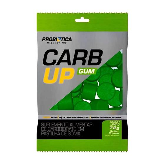 Carb Up Gum Sabor Limão 72G Com 18 Gomas Probióticas Menor preço em Carb Up Gum Sabor Limão 72G Com 18 Gomas Probióticas