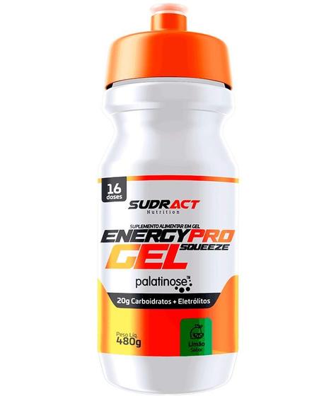 Imagem de Carbo Gel Repositor Energy Pro Squeeze Pratico 16 Doses 480g Sudract