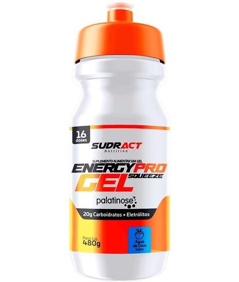 Imagem de Carbo Gel Repositor Energy Pro Squeeze Pratico 16 Doses 480g Sudract