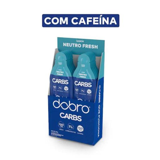 Imagem de Carbs Gel Fresh Com Cafeína Neutro Dobro 10 unidades 30g