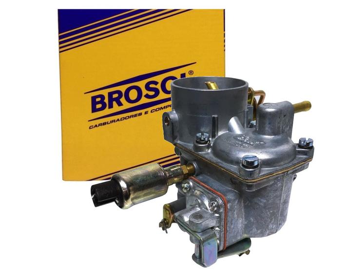 Imagem de Carburador Fusca Brasilia Kombi 1300 Brosol Solex H30Pic Com Interruptor Lenta Gasolina