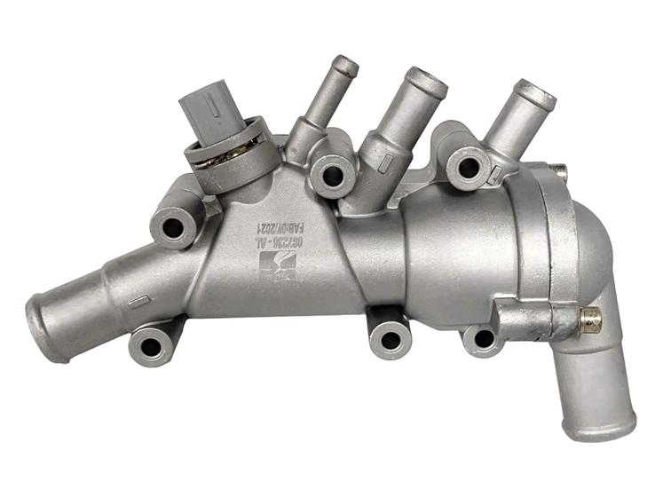 Imagem de Carcaça Cavelete Alumínio Distribuidor de Água Completa Com Válvula e Sensor AJE