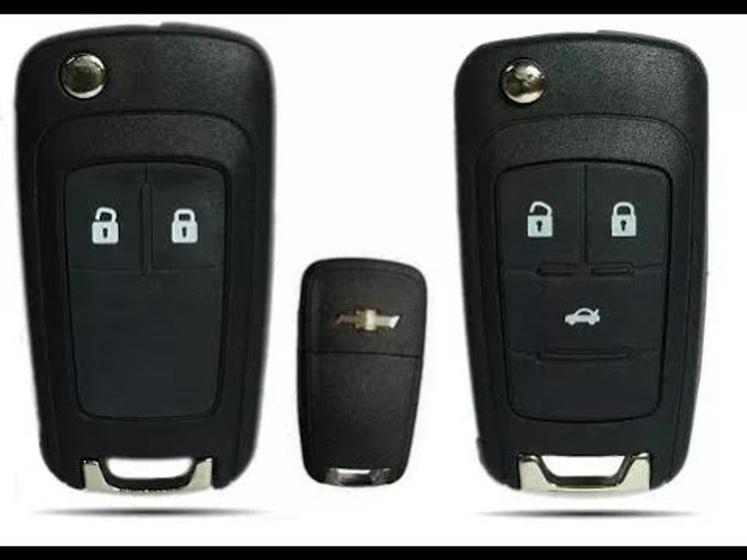 Carcaça chave chevrolet onix/agile GM Carcaça de Farol Automotivo