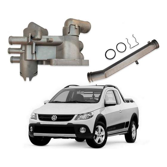 Imagem de Carcaça Da Valvula Com Tubo Saveiro 1.6 8v 2009 A 2012