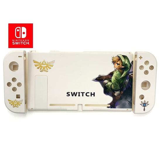 Imagem de Carcaça n-switch branco link the legend of zelda