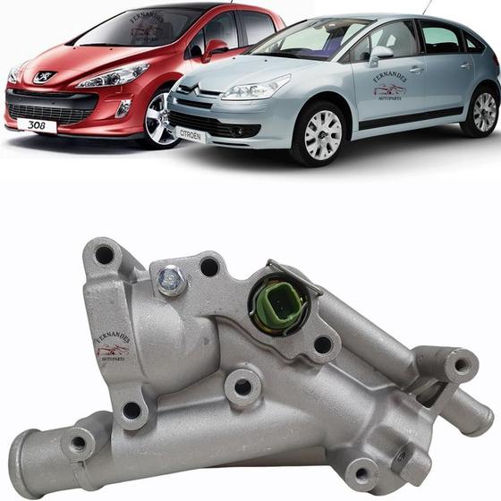 Imagem de Carcaça Válvula Termostática Peugeot 307 308 407 2.0 Novo