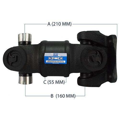 Imagem de Cardan Completo Jacto Uniport 2000 Plus-Sap/ 2000 Plus-Sap-My/ 2500 Plus-Sap/ 25