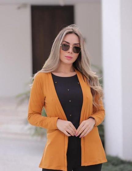 Imagem de Cardigan Feminino de moletinho