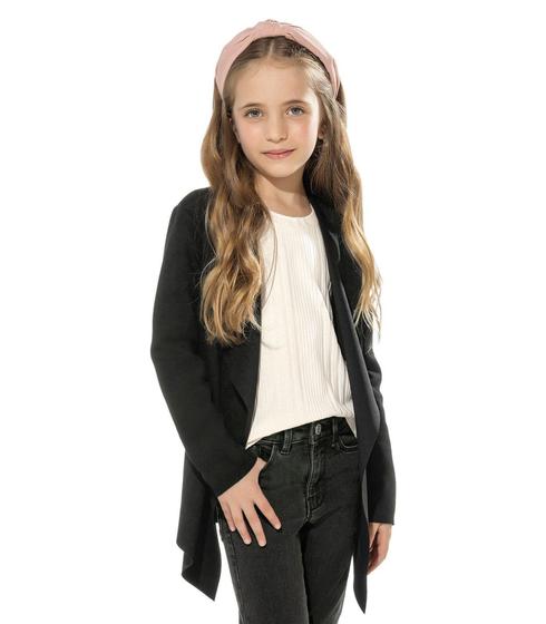 Imagem de Cardigan Infantil Feminino Trick Nick Preto